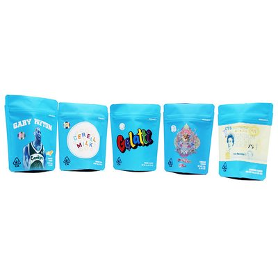 3.5 گرم کیسه های بسته بندی چاپی سفارشی Runtz  ایستاده کیسه Mylar برای علف های هرز پزشکی