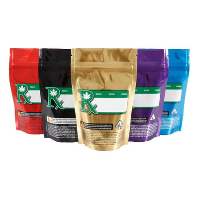 کوله پشتی Boyz Runtz Cookies Weed 250g Mylar کیسه های ایستاده با آرم