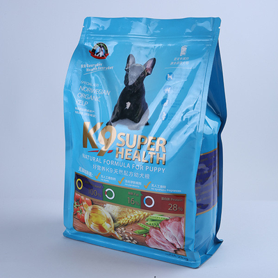 کیسه بسته بندی مواد غذایی حیوان خانگی Mylar Edibles کیسه ایستاده قفل دار