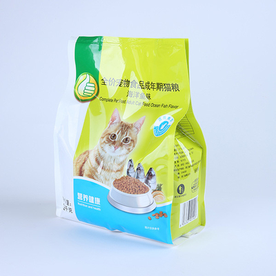 12oz کیسه بسته بندی مواد غذایی حیوان خانگی ایستاده 16oz گربه سگ کیسه ای پلاستیکی قفل دار