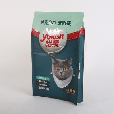 20KG 25KG Flat Bottom Side Gusset Bag 5KG 10KG 15KG سگ درمان سگ