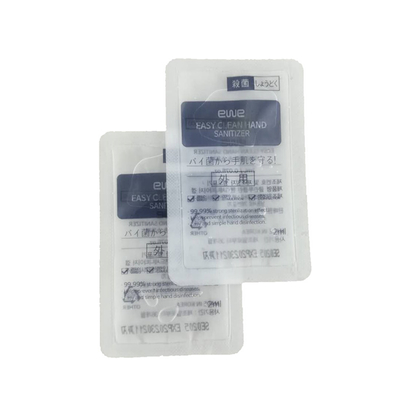 2 میلی لیتر 3 میلی لیتر 5 میلی لیتر بسته بندی ساشه بسته بندی یکبار مصرف 75 ac ساکت بسته بندی ژل الکل