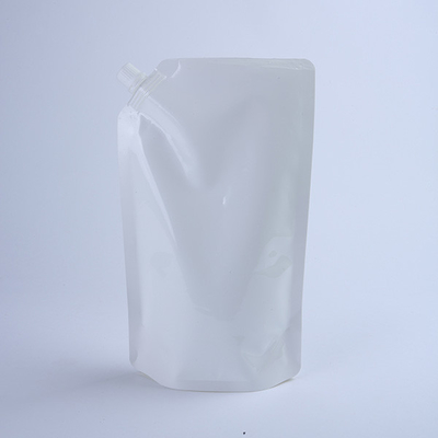 کیسه های بسته بندی پودر مواد شوینده لباسشویی Doypack 60mic Spouted Liquid Stand Up