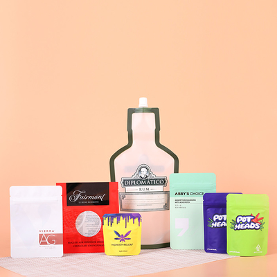 کیسه بسته بندی مایع CPP Stand Up Spout Pouch 180mic برای نوشیدنی